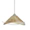 Besa Lighting Hoppi Cord Pendant, Mocha/Clear, Satin Nickel Finish, 1x5W LED 1XT-181305-LED-SN - alternate 1